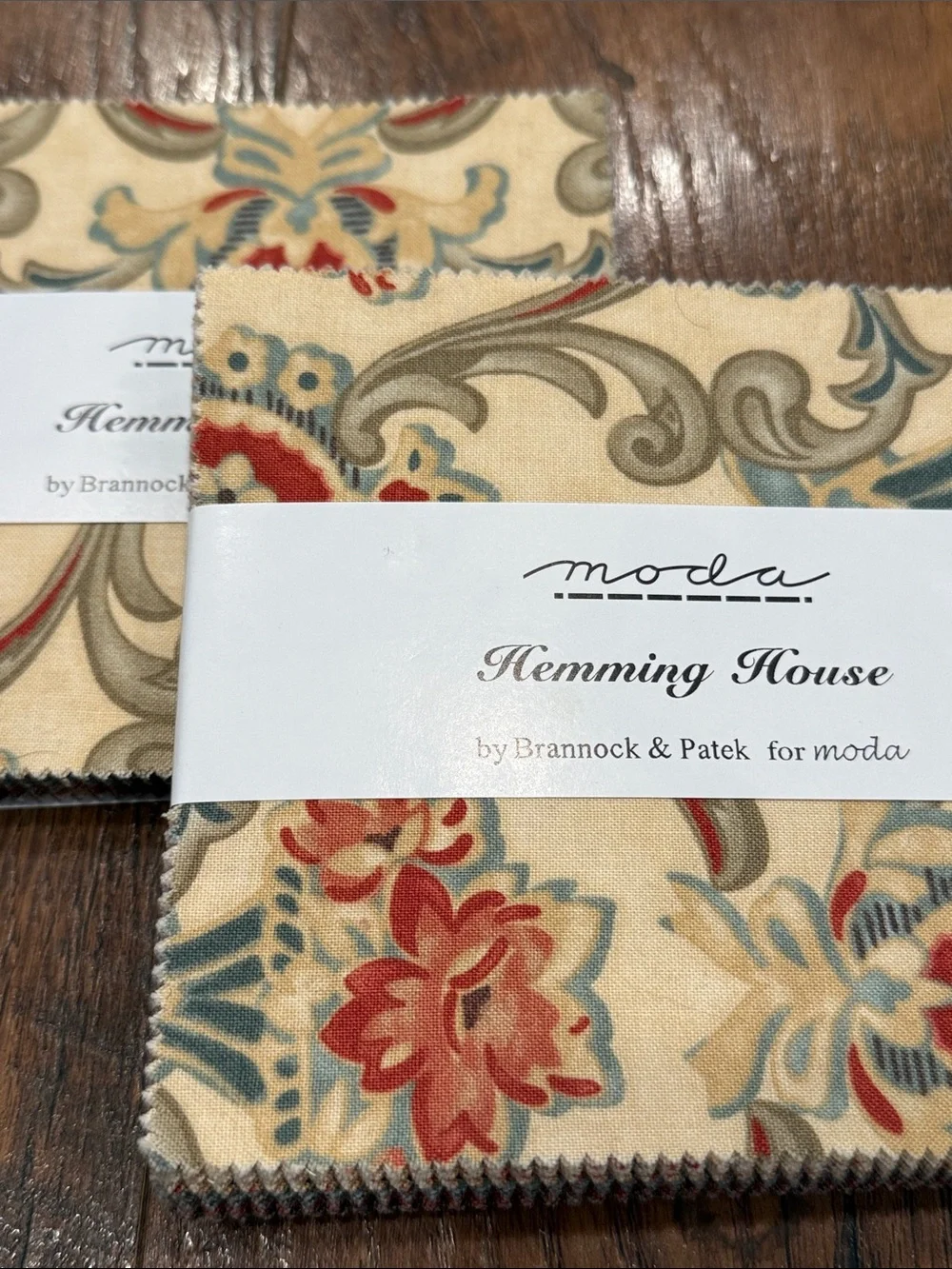 Moda Hemming House Floral Charm Squares